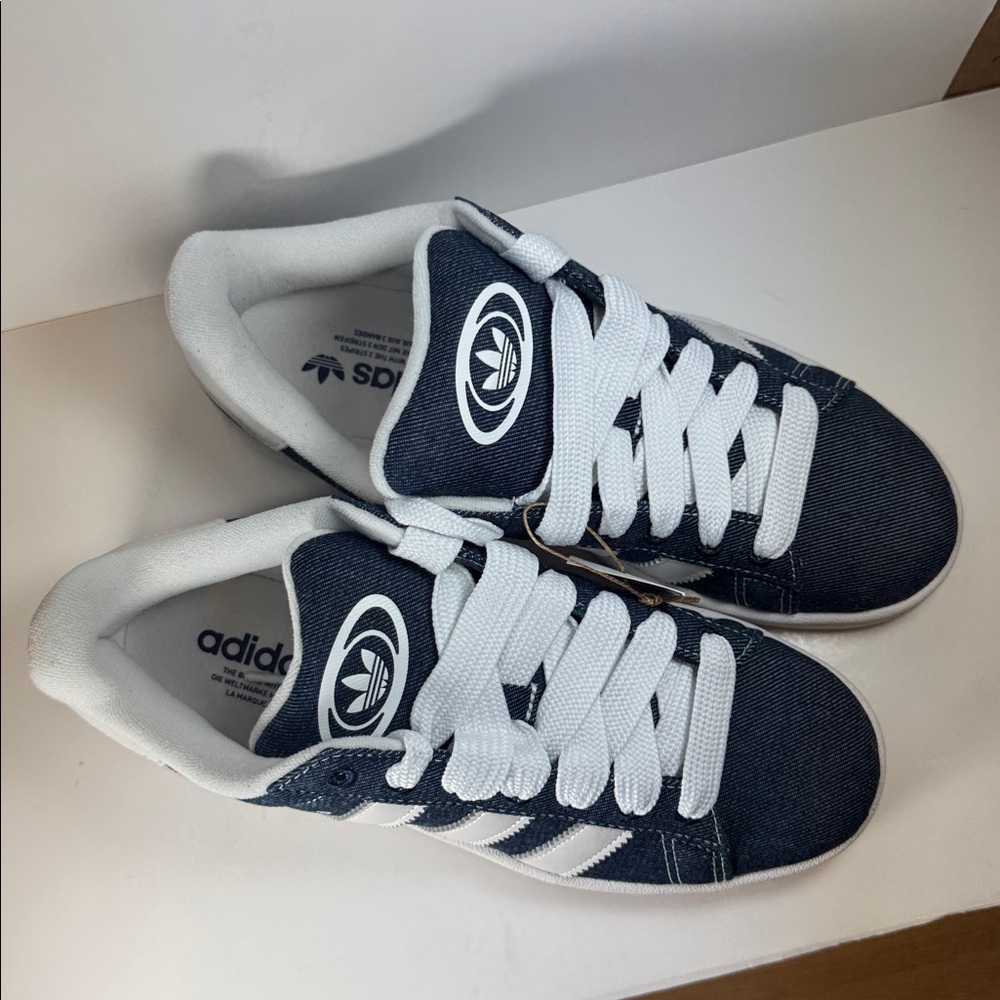 Adidas Campus 00s Denim Cloud White Women’s Size 9 Sneakers - Picture 5 of 12